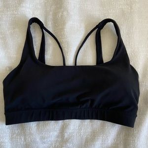 Athleta black exhale bra